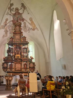Schulgottesdienst in der Schlosskirche Varel.