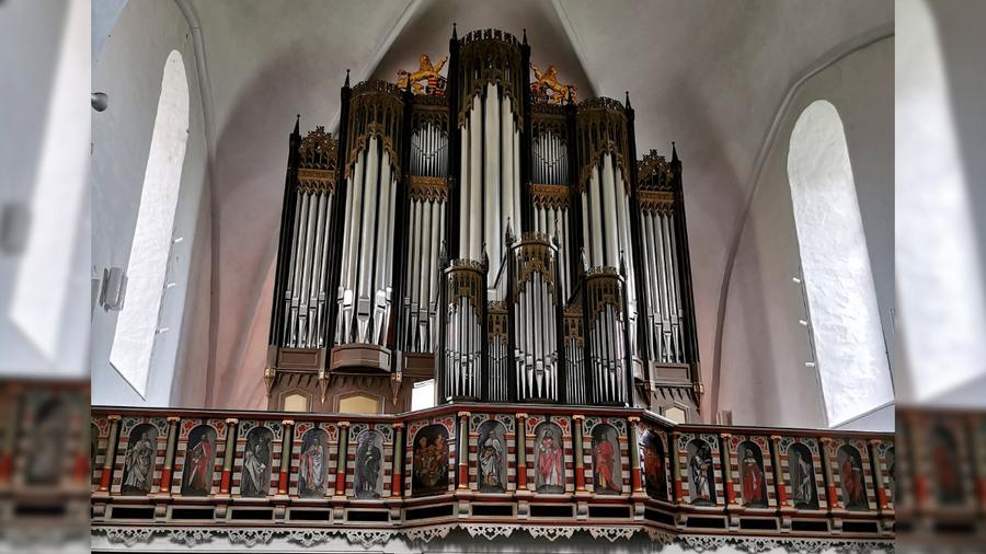Orgel in der Schlosskirche Varel.
