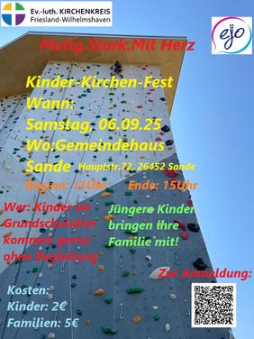 Kinder-Kirchen-Fest Plakat