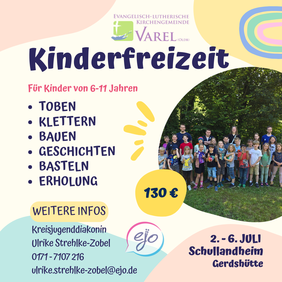 Kinderfreizeit 2025
