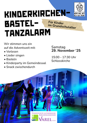 Kinderkirchen-Bastel-Tanzalarm