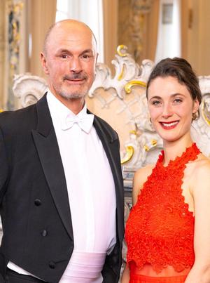 Elena Harsányi und Ivo Berkenbusch.