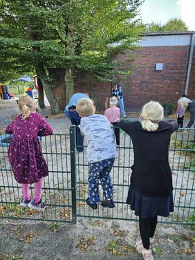 Kinder beim Kinderkirchenfest