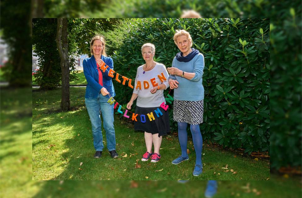 Weltladen Team an der Schlosskirch