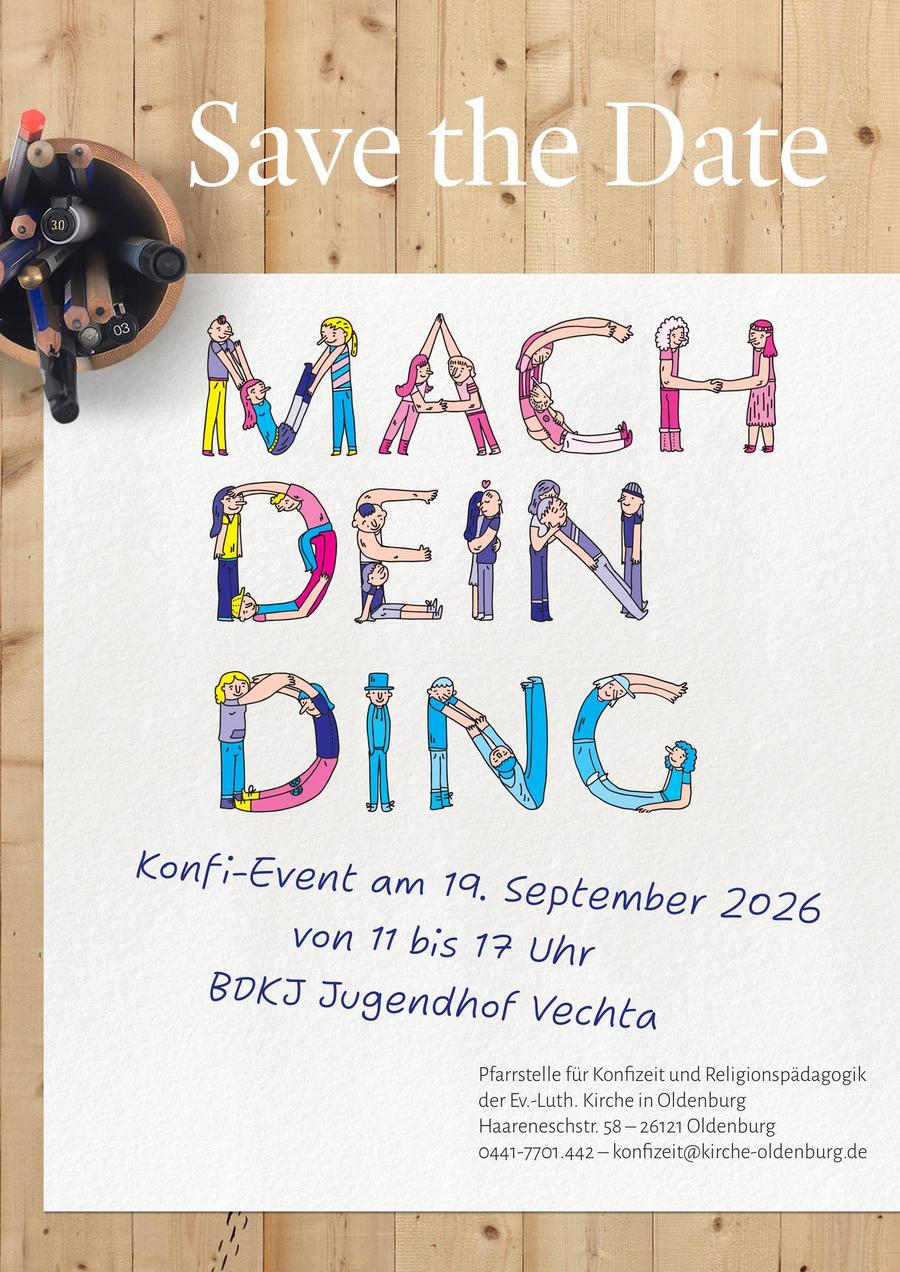 Safe the Date - Mach dein Ding.