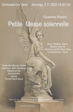 Konzert mit Rossinis Petite Messe solennelle am 2. November 2025.