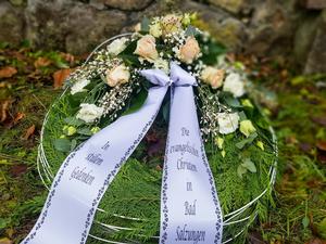 Kranzniederlegung zum Volkstrauertag.