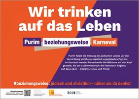 Purim beziehungsweise Karneval.