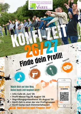 Plakat Konfi-Zeit 26/27
